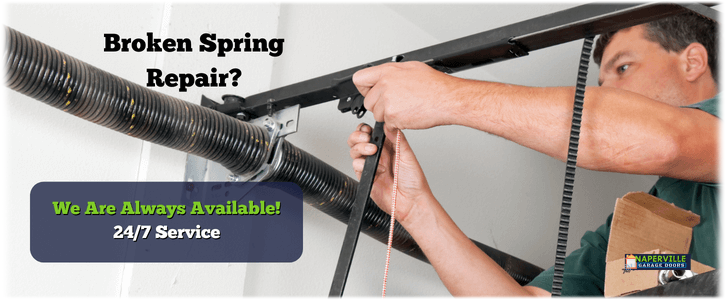 Garage Door Spring Repair Naperville IL (630) 446-2244