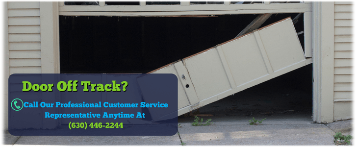 Garage Door Off Track Naperville IL (630) 446-2244